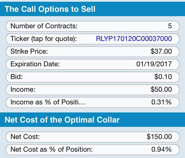 Rlyp stock options
